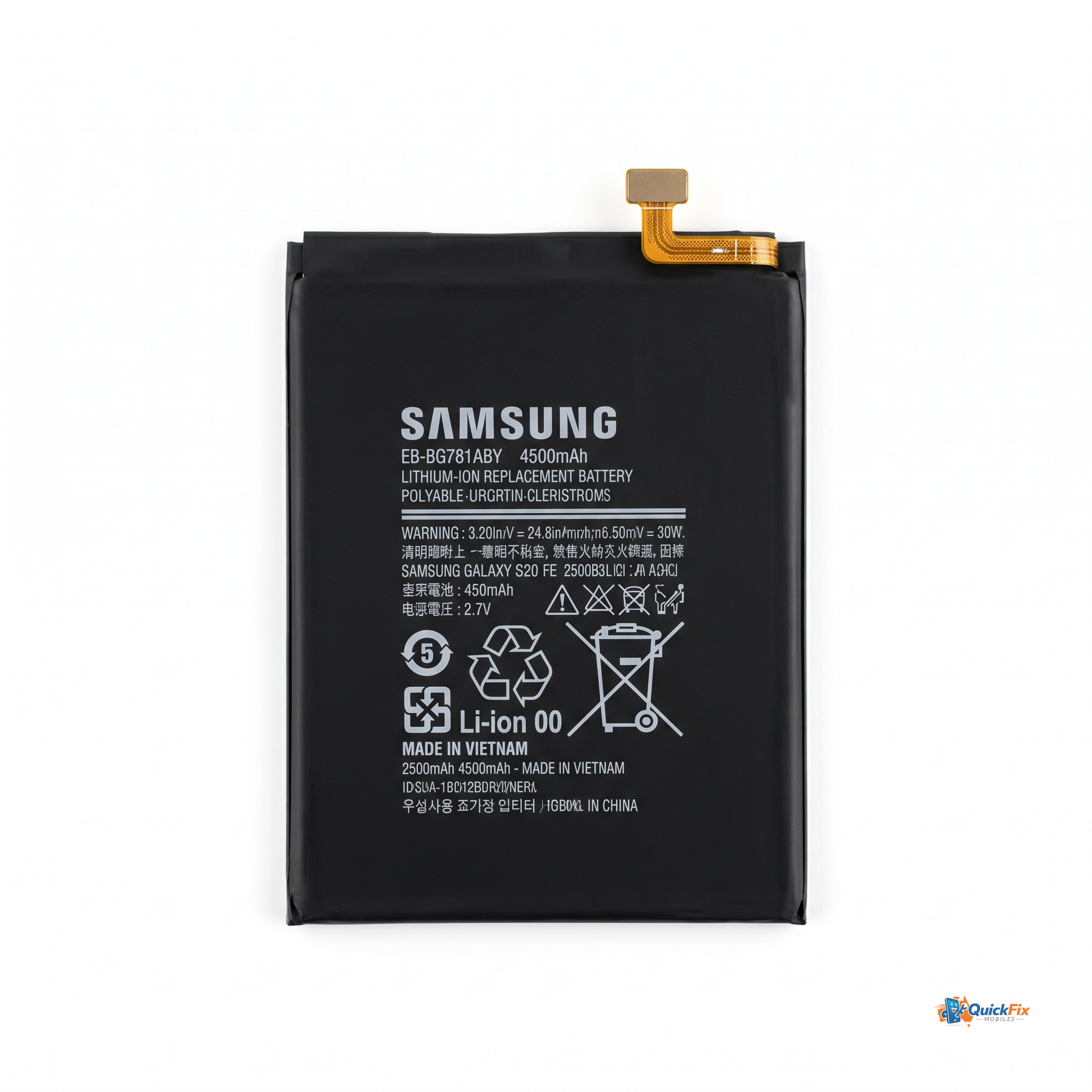 Samsung Galaxy S20 FE Battery Replacement - Original - Quick Fix Mobiles