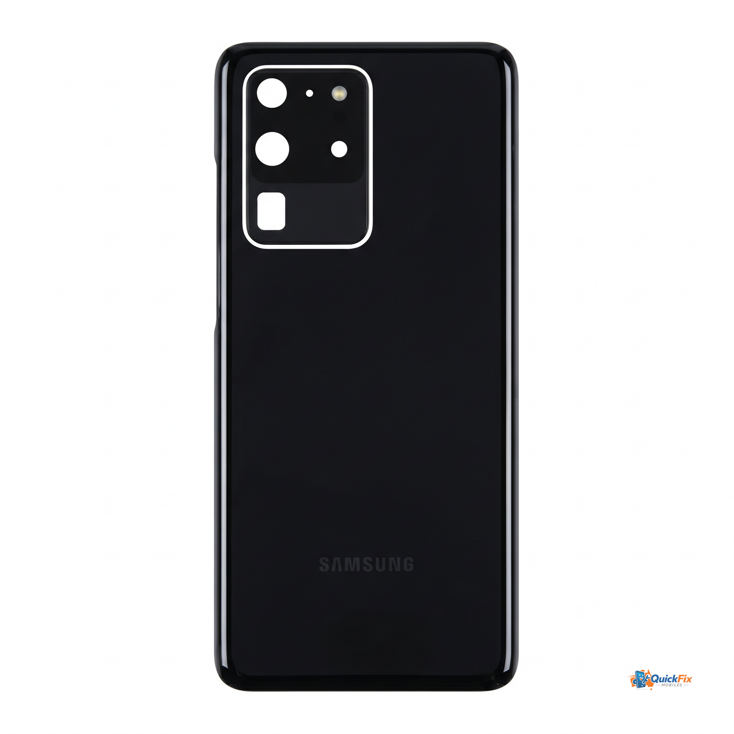 Samsung Galaxy S20 Ultra Back Glass Replacement - Cosmic Black - Quick Fix Mobiles