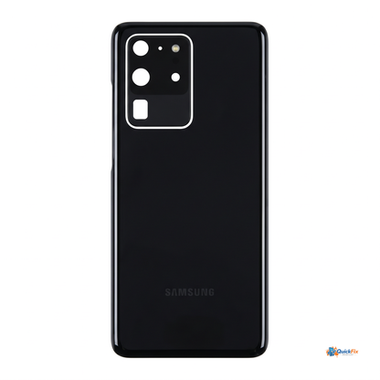 Samsung Galaxy S20 Ultra Back Glass Replacement - Cosmic Black - Quick Fix Mobiles