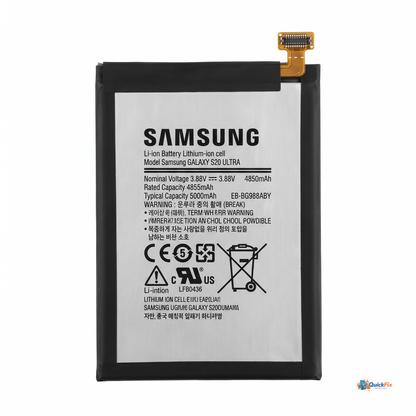 Samsung Galaxy S20 Ultra Battery Replacement - Aftermarket - Quick Fix Mobiles