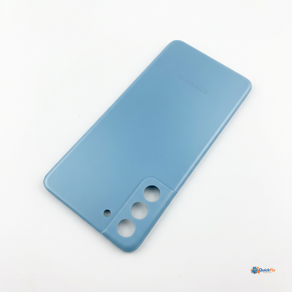 Samsung Galaxy S21 FE Back Glass Replacement - Light Blue - Quick Fix Mobiles