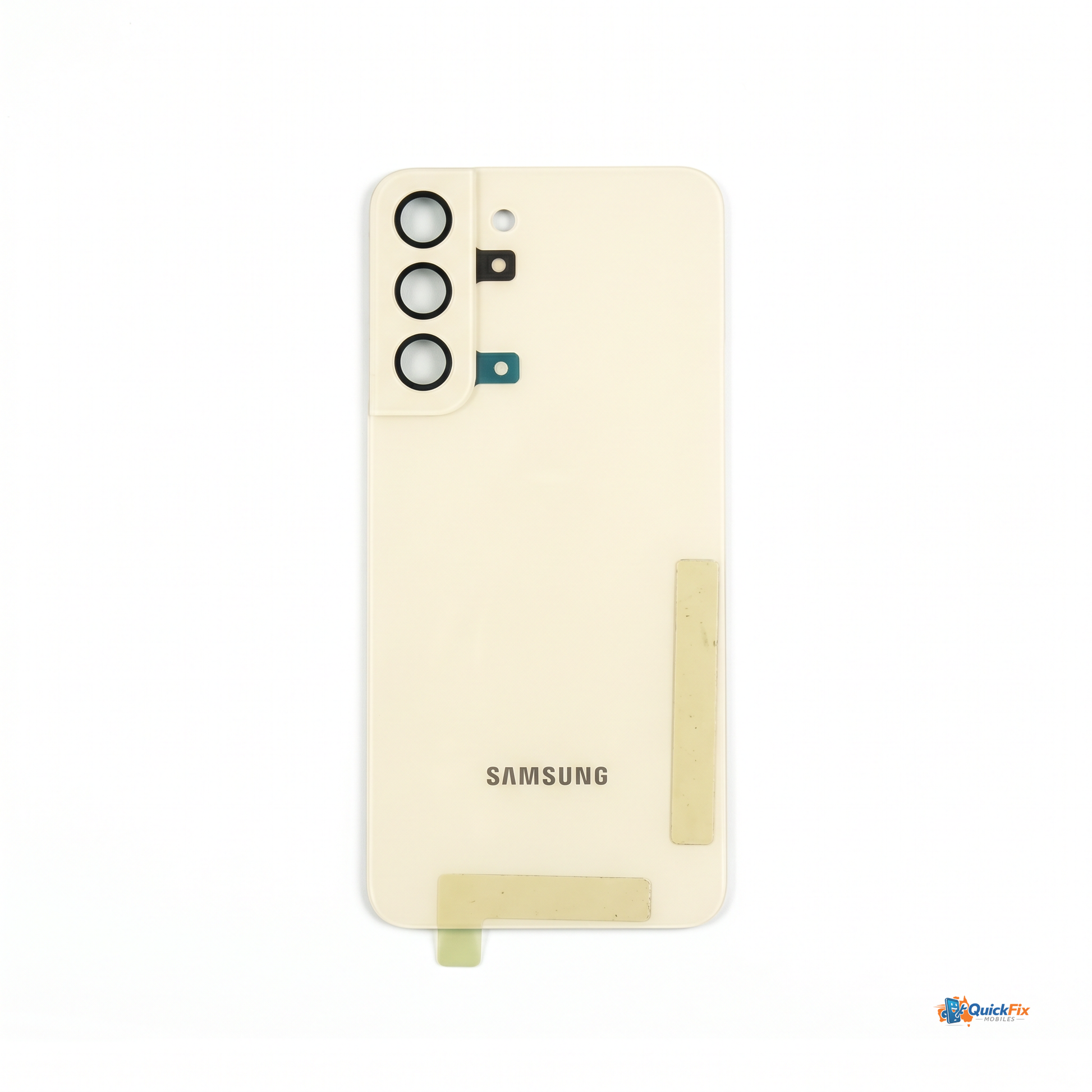 Samsung Galaxy S22 Plus Back Glass Replacement - Cream - Quick Fix Mobiles