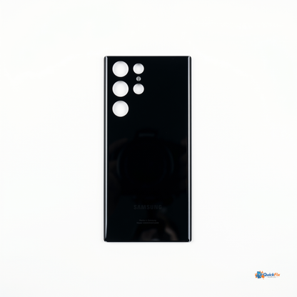 Samsung Galaxy S22 Ultra Back Glass Replacement - Phantom Black - Quick Fix Mobiles