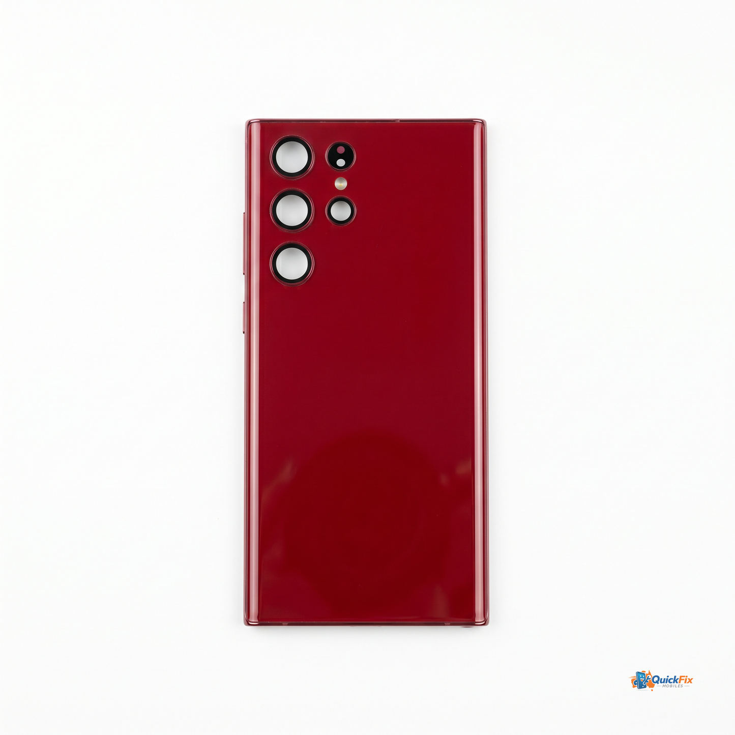 Samsung Galaxy S22 Ultra Back Glass Replacement - Red - Quick Fix Mobiles
