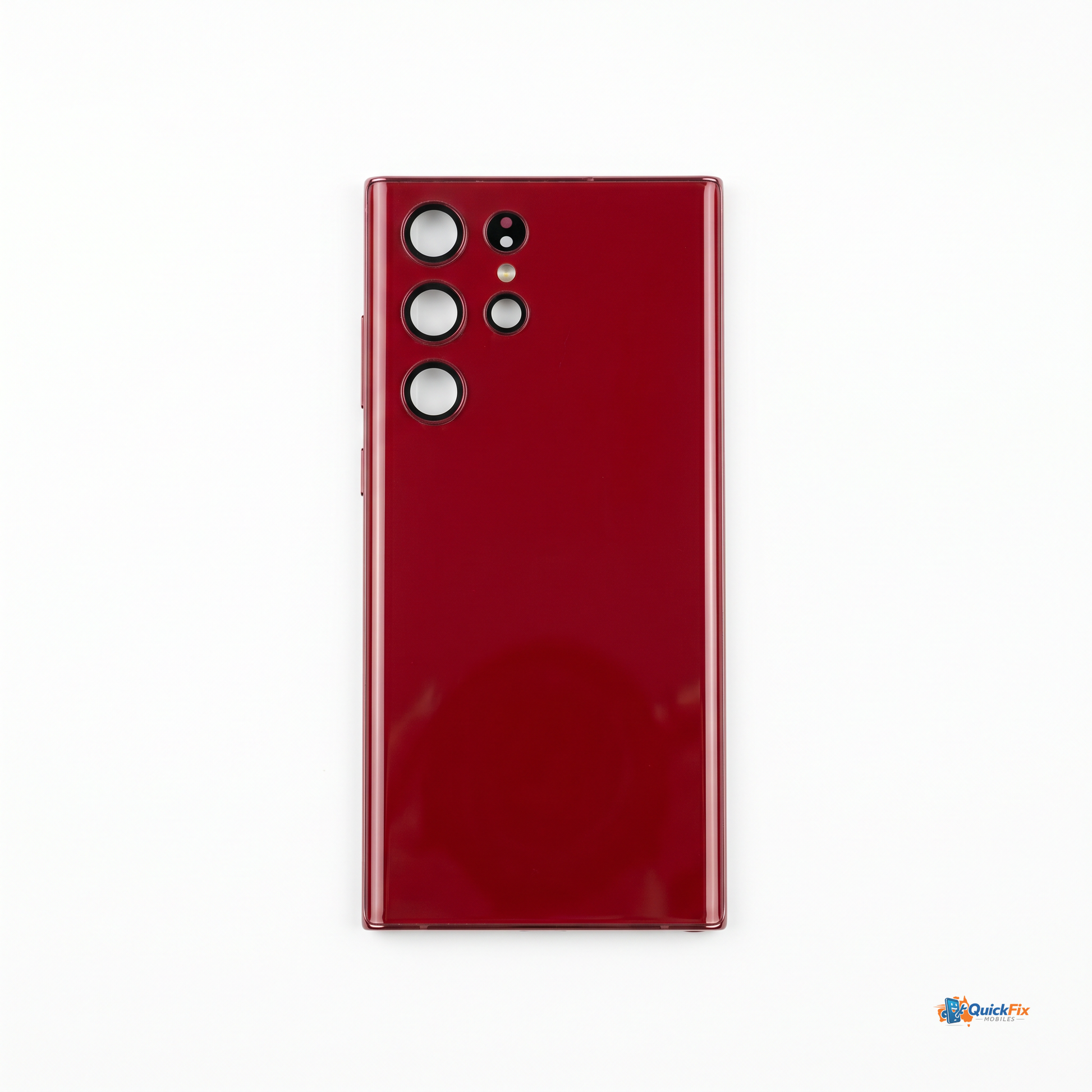 Samsung Galaxy S22 Ultra Back Glass Replacement - Red - Quick Fix Mobiles