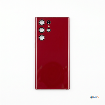 Samsung Galaxy S22 Ultra Back Glass Replacement - Red - Quick Fix Mobiles
