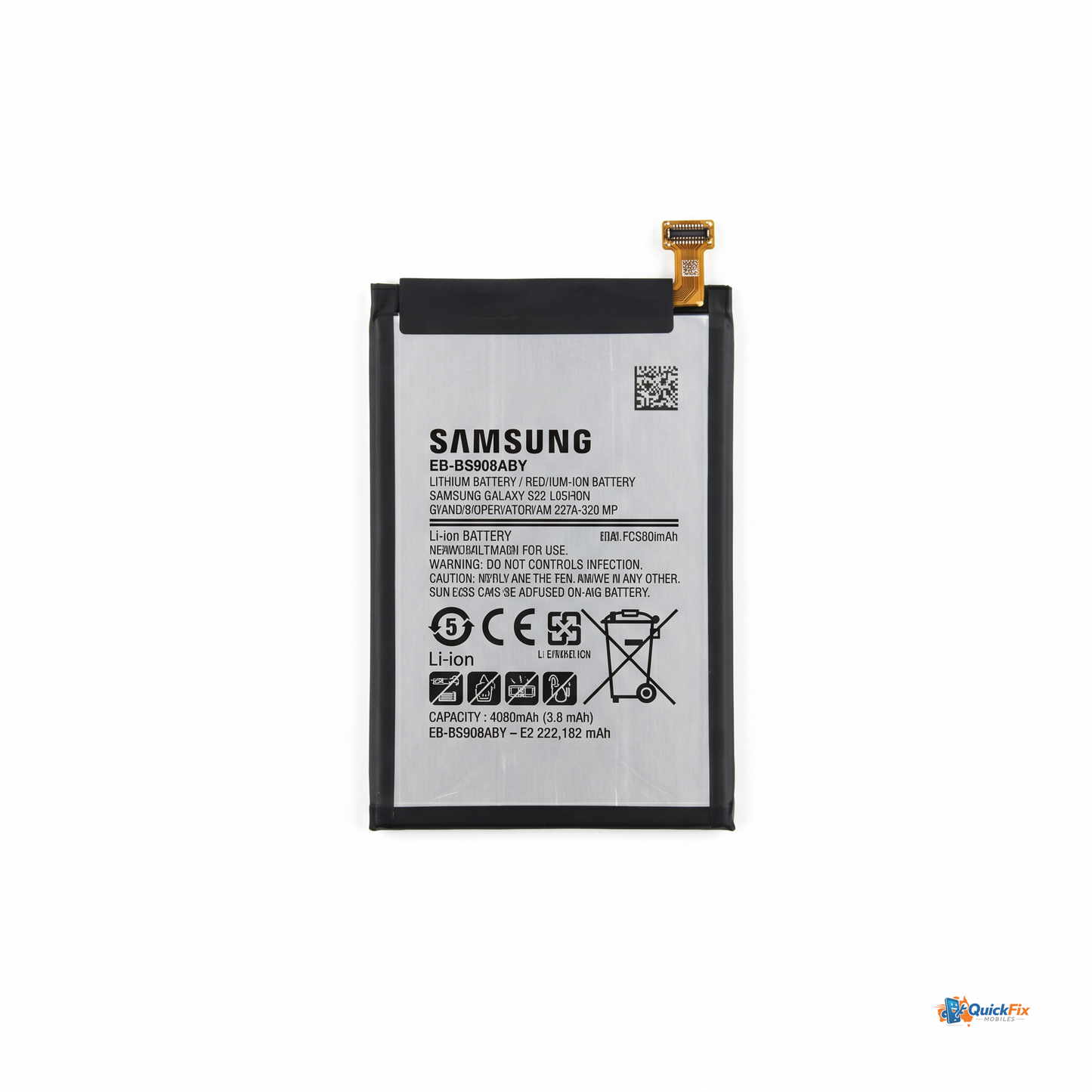 Samsung Galaxy S22 Ultra Battery Replacement - Aftermarket - Quick Fix Mobiles