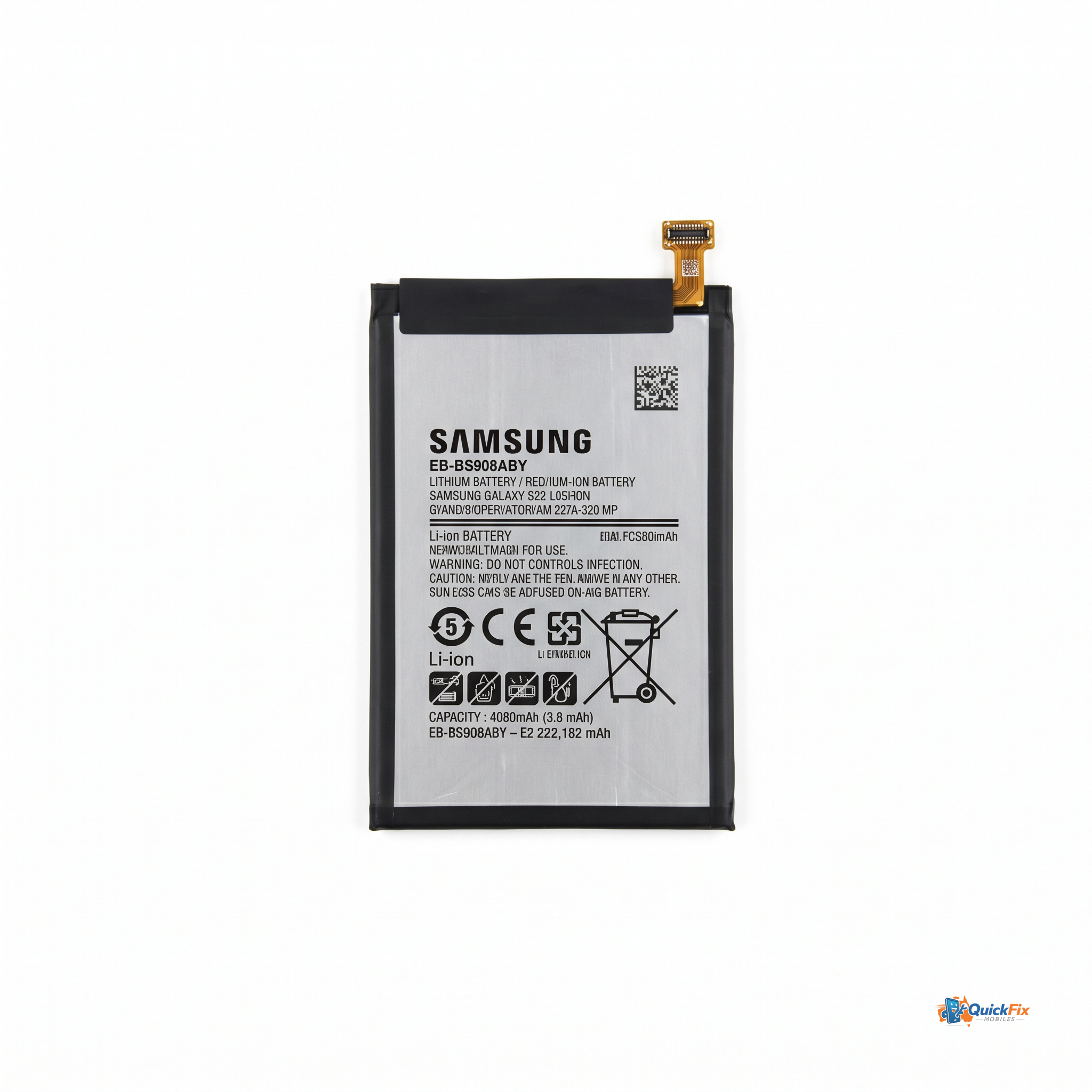 Samsung Galaxy S22 Ultra Battery Replacement - Aftermarket - Quick Fix Mobiles