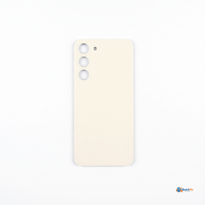 Samsung Galaxy S23 Back Glass Replacement - Cream - Quick Fix Mobiles