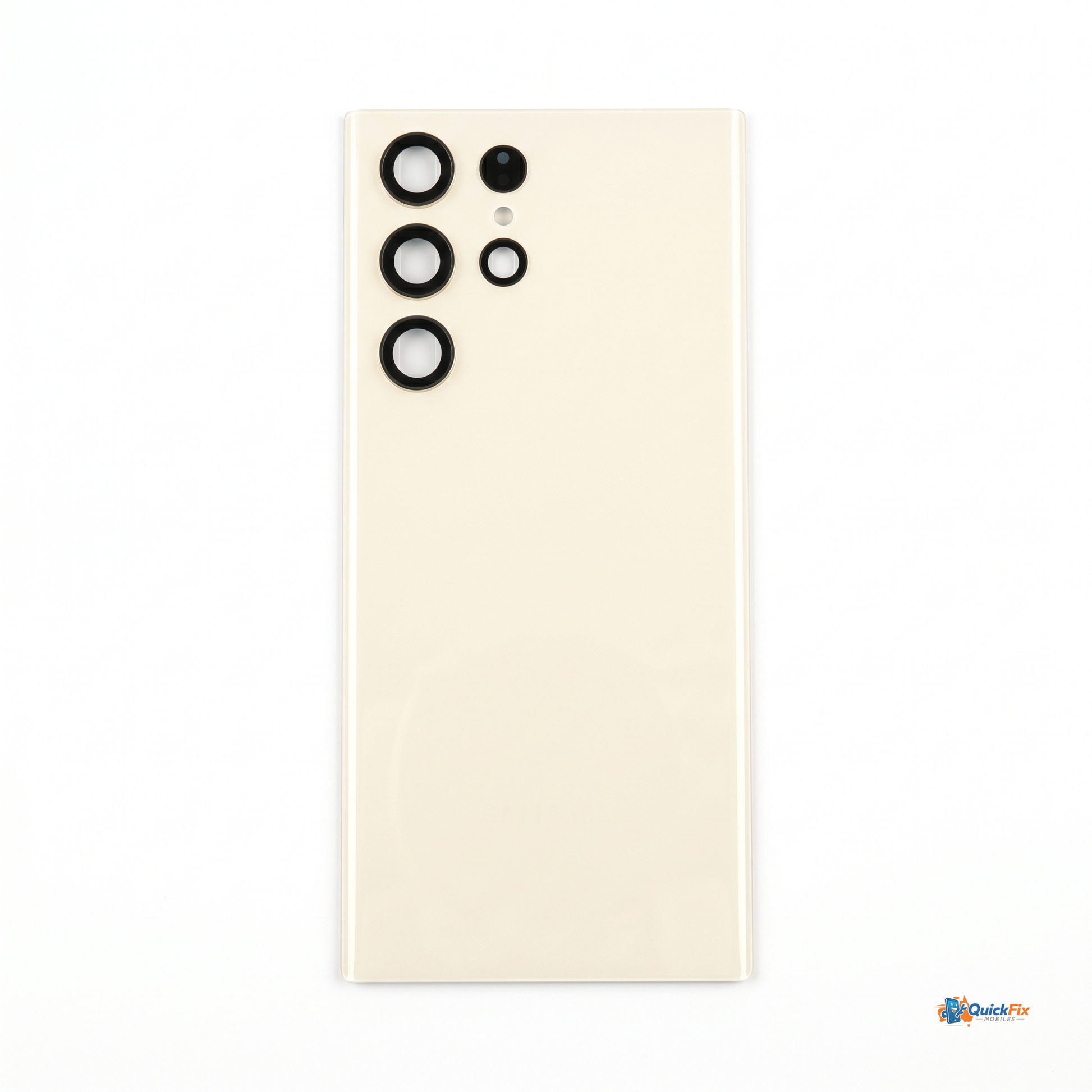 Samsung Galaxy S23 Ultra Back Glass Replacement - Cream - Quick Fix Mobiles