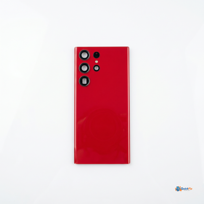 Samsung Galaxy S23 Ultra Back Glass Replacement - Red - Quick Fix Mobiles