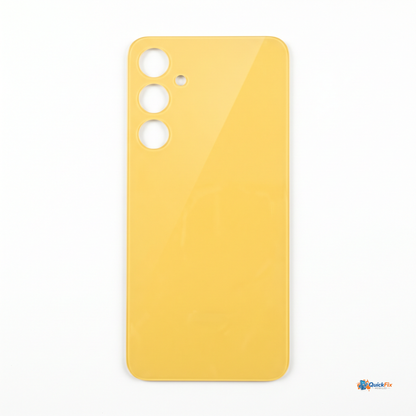 Samsung Galaxy S24 FE Back Glass Replacement - Yellow - Quick Fix Mobiles