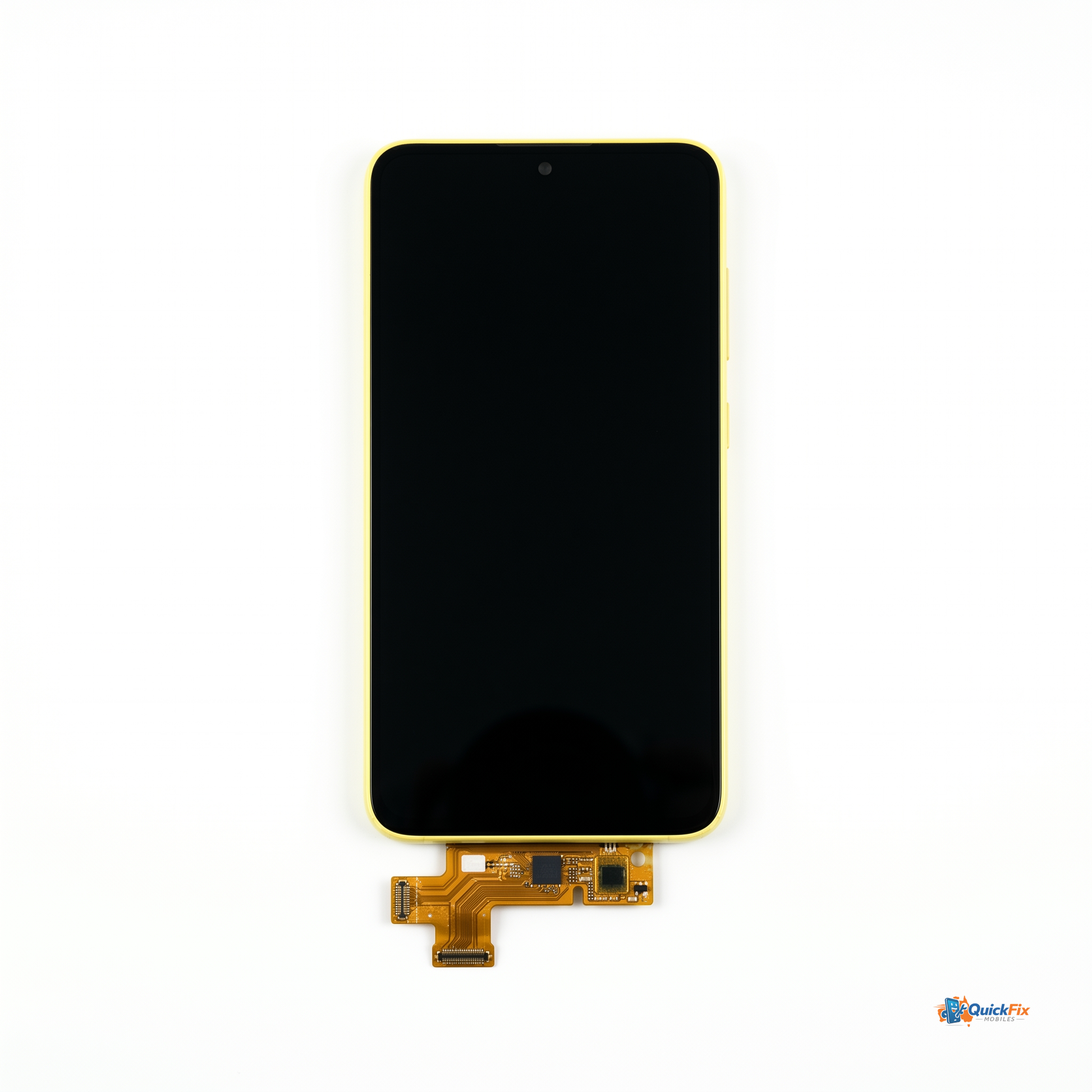 Samsung Galaxy S24 FE Screen Replacement - Yellow - Quick Fix Mobiles