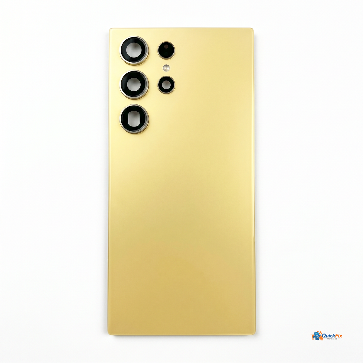 Samsung Galaxy S24 Ultra Back Glass Replacement - Titanium Yellow - Quick Fix Mobiles